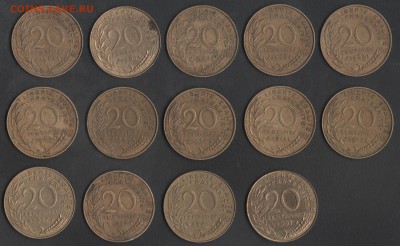 Франция 20 сантимов 14шт. до 14.11.2014 21.00 мск - Сканы 002