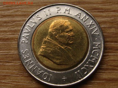 БИМ Ватикан 500 лир 1992 до 13.11.14 в 21.00 М - IMG_6790