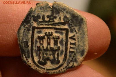 8 Мераведи 1619 Фелиппа III Испания - CSC_0288.JPG