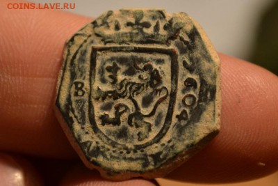 8 Мераведи 1619 Фелиппа III Испания - CSC_0289.JPG
