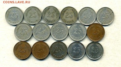 Монеты Русской, буржуазной, современной Финляндии 1865 -2001 - 25 п.1921-45.1