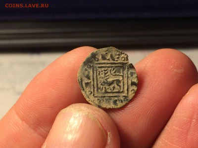 Обол Альфонса X (1252-1284) Леон и Кастилия.Биллон - $_57 (44).JPG