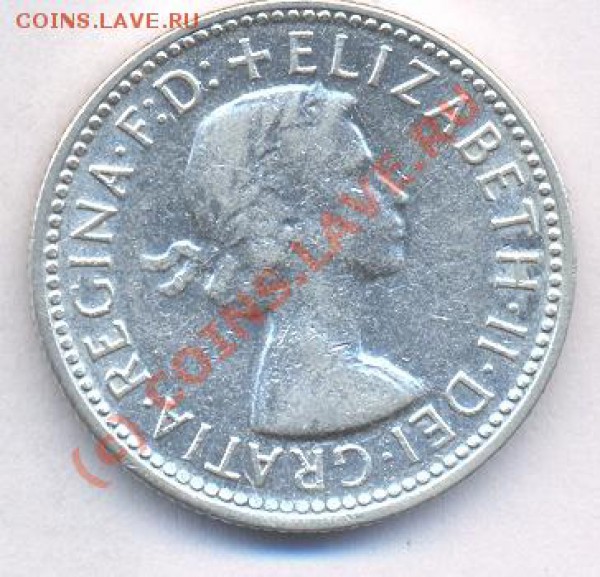 Австралия шиллинг. 1961 г. До 2.05.10г.  21-00 МСК. - шиллинг