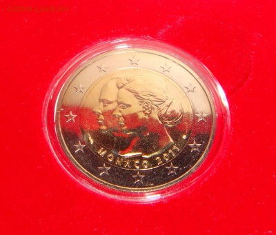 2 ЕВРО Монако-2011"СВАДЬБА", BUNC в коробке! MEGA-SALE! - 03.JPG
