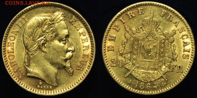 Юбилейка РФ, СССР, молодая Россия, ЦР - 20франков1864_1