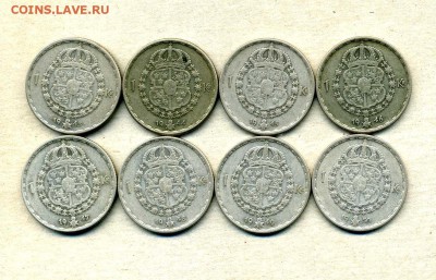 Монеты Русской, буржуазной, современной Финляндии 1865 -2001 - 1 кр.1943-50.4