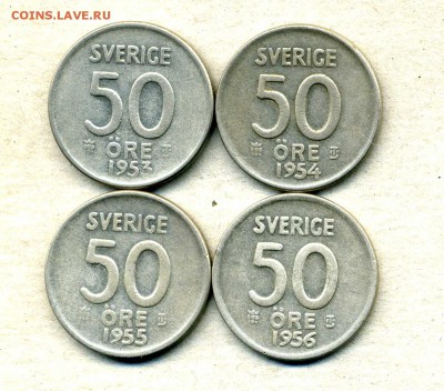 Монеты Русской, буржуазной, современной Финляндии 1865 -2001 - 50 э.953-56.1