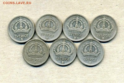 Монеты Русской, буржуазной, современной Финляндии 1865 -2001 - 25 э.1944-50.1