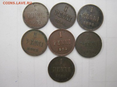 1 пенни 1883,93,94,98,99 г. 7 шт. до 16.11.14 - Изображение23 110