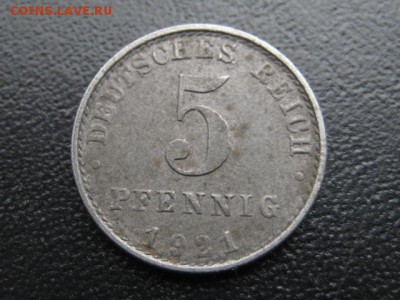 1921 Германия, 5 пф, до 17.11 в 22-10 мск - IMG_3116.JPG