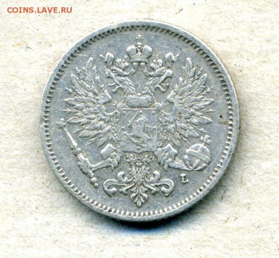 Монеты Русской, буржуазной, современной Финляндии 1865 -2001 - 25 п.1906а