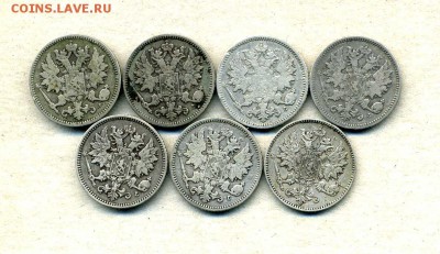 Монеты Русской, буржуазной, современной Финляндии 1865 -2001 - 25 п.1873-01.а
