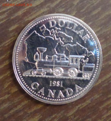 КАНАДА - Доллар ПАРОВОЗ отличный до 21.11, 22.00 - Канада доллар паровоз