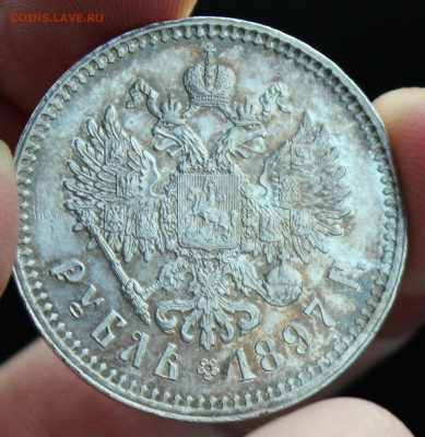 Рубли 1897 (гурт птички) 1819,1843 , и 5 рублей 1873 - IMG_8387.JPG