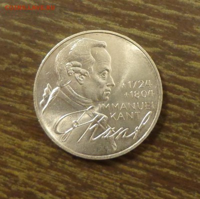 ФРГ - 5 марок КАНТ шикарная до 21.11, 22.00 - германия 5 марок кант - 1