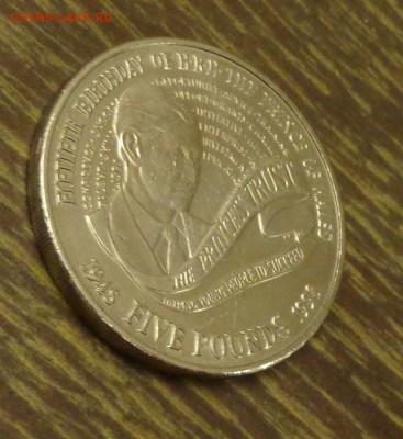 АНГЛИЯ - 5 ФУНТОВ 50 лет принцу Чарльзу до 21.11, 22.00 - Англия 5 фунтов 50 лет принцу Чарльзу