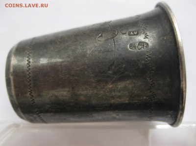 Стопка серебро 84 проба - 5