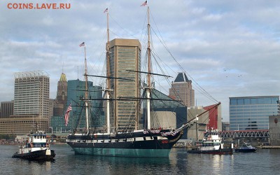 В 2004 году в рамках празднования 150-й годовщины корабля «USS Constellation» состоялась его триумфальное морское путешествие с посещением Академии ВМС США в Аннаполисе, впервые за последние сто лет. - 52048776