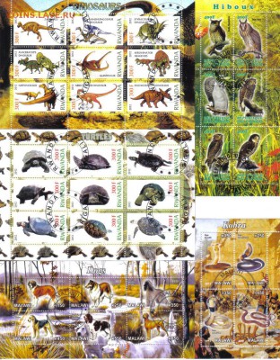 л Фауна, флора ФИКС до 22.11 22.00мск - Марки мира Фауна-05