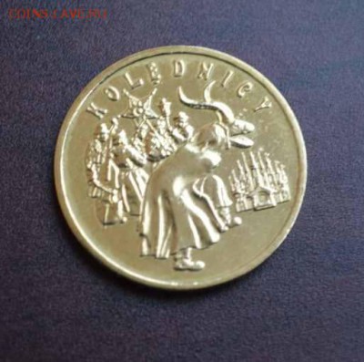 ПОЛЬША 2 злотых 2001г. КОЛЯДА - ПОЛЬША 2 злотых 2001г. КОЛЯДА.JPG