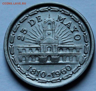 Аргентина 1 песо 1960. - 6