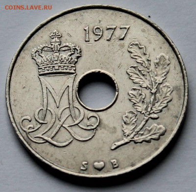 Дания 25 эре 1977. - 4