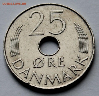 Дания 25 эре 1977. - 2