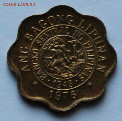 Филиппины 5 сантим 1976. - 3