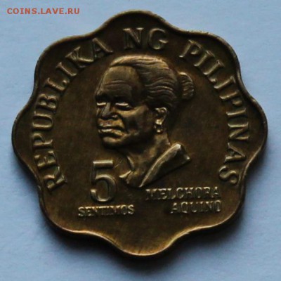 Филиппины 5 сантим 1976. - 2
