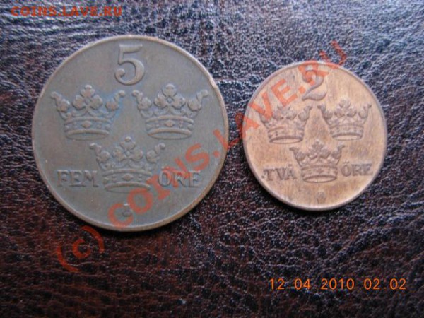 1921г,1Швеция 2,5 оре (с короной)939 г до 5.05.10 - DSCN1592