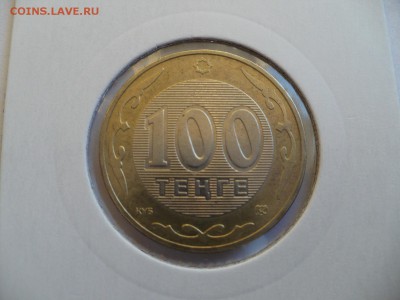 100 тенге Птица 2003 Казахстан (оборотная) до 22:00 19.11.14 - 2