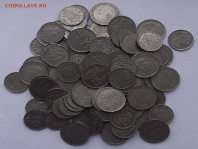 5,25 песет Испании 1957-89,100 шт,до 20.11 в 21.00мск за Lv - 13.JPG