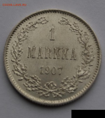 1 пенни 1882, 5 пенни 1910, марки 1907, 1915, 2 марки 1908 - 1-07