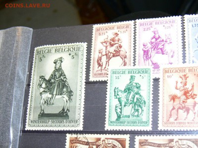 Марки Бельгии ЛОШАДИ 1941-42 год. ок. 20.11.  в 16-00 мв - P2000668.JPG
