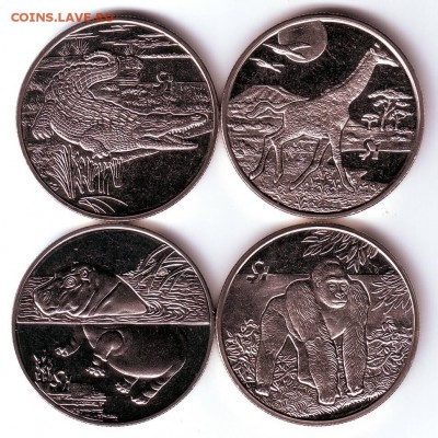 Меняю наборы Сьерра Леоне с животными на биметалл,гвс - сьера леоне 2005