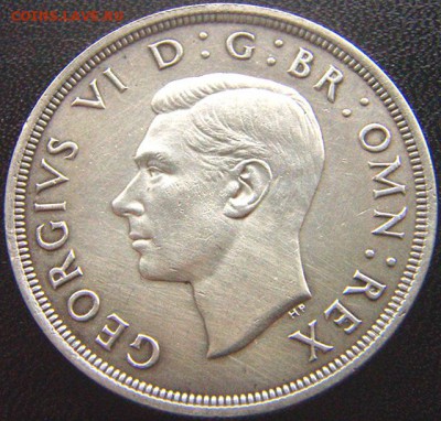 Неплохая британская серебряная крона 1937; до 19.11_22.04мск - 8909