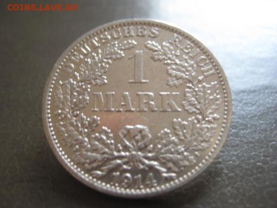 1914 Германия, 1 М, серебро, до 24.11 в 22-10 мск - IMG_3196.JPG