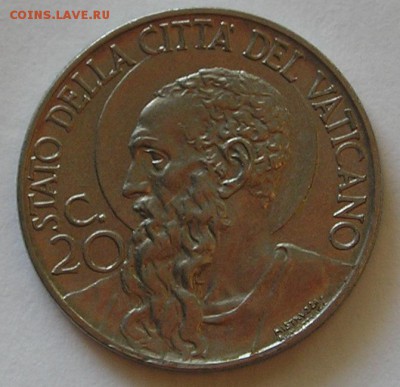 Ватикан, 20 Чентезимо 1941 "Святой Павел" (21.11) - P1017101.JPG