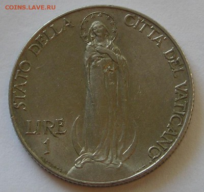 Ватикан, 1 Лира 1939 "Дева Мария" (21.11) - P1017113.JPG