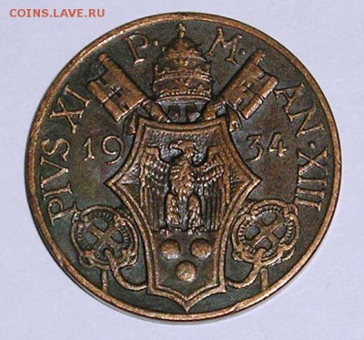 Ватикан, 10 Чент. 1934 "Св. Пётр"  (21.11) - P1018461.JPG