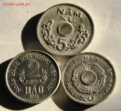 Соц. Вьетнам, 3 разных монеты,  СОХРАН ! (21.11) - P1018477.JPG