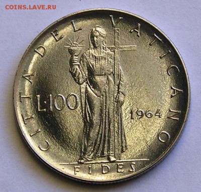Ватикан, 100 Лир 1964 "Консилиум" (21.11) - P1018485.JPG
