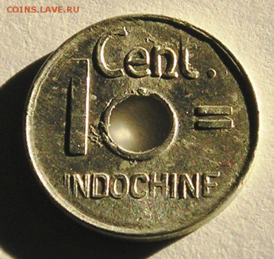Франц. Индокитай (Виши), 1 Цент 1943, Сохран !  (21.11) - P1018502.JPG