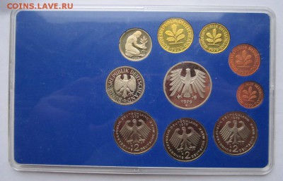 ФРГ банковский набор монет 1979г  G до 23.11.2014г в 22.00 - IMG_4896