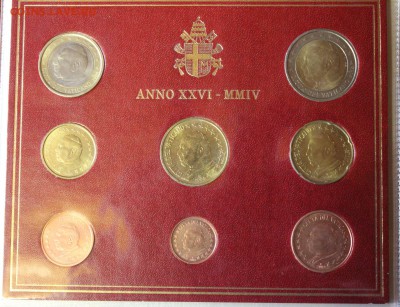 Набор монет евро. Ватикан, 2004 г. до 24.11.14г. 22-10 мск. - 2004 .JPG