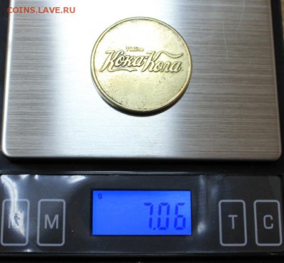жетон кока кола олимпиада 80 - аук жетон 80 005