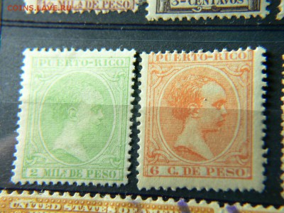 Марки Пуэрто Рико 1890 годы ок. 21.11. в 16-00 мв - P2000947.JPG