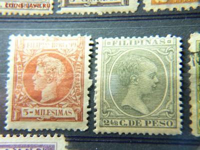 Марки Филиппины 1890 годы ок. 21.11. в 16-00 мв - P2000950.JPG