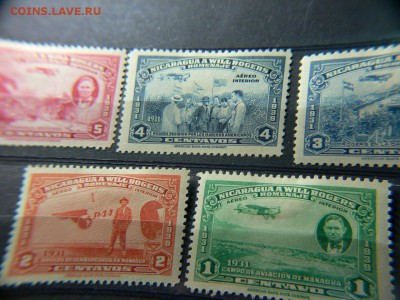 Марки НИКАРАГУА 1939г. полн серия ок. 21.11. в 16-00 мв - P2000953.JPG