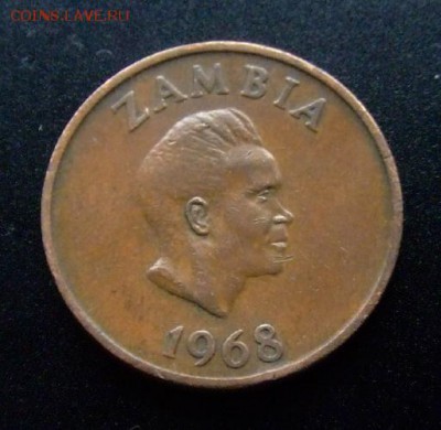 3 - Замбия 2 нгве (1968) «Орёл» А